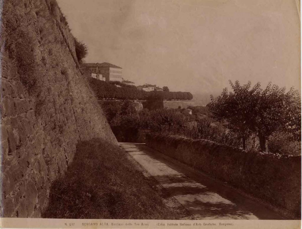 Il bastione di via Tre Armi, 1905 ca.
